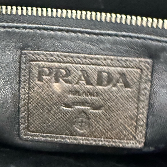 Prada Aged Saffiano Leather Vertical Briefcase Bag - Picture 13 of 16